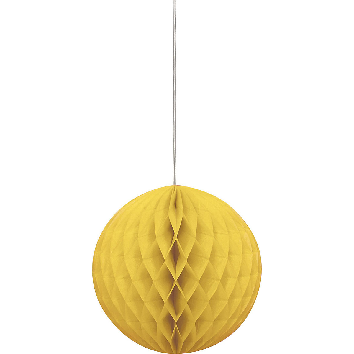 Partydeko Wabenball Gelb, 20 cm