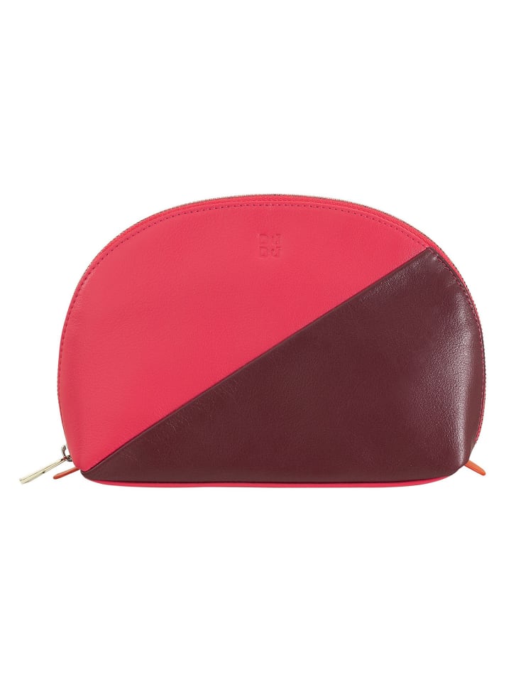 DuDu Colorful Kosmetiktasche Leder 20 cm in raspberry günstig kaufen onesize