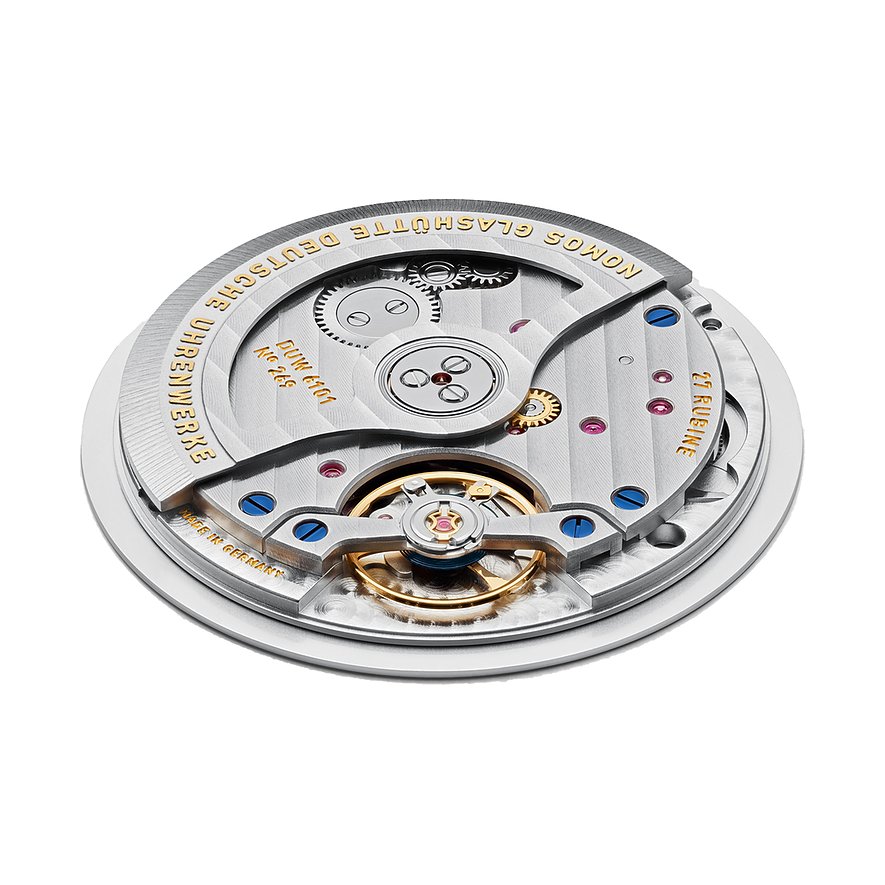 Nomos Glashütte Herrenuhr Tangente neomatik 41 Update nachtblau