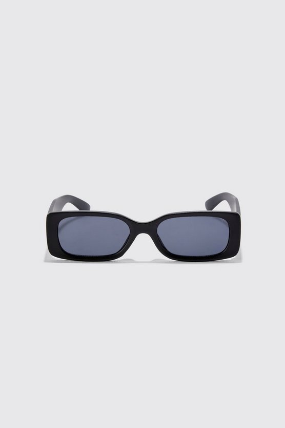 Eckige matte Sonnenbrille