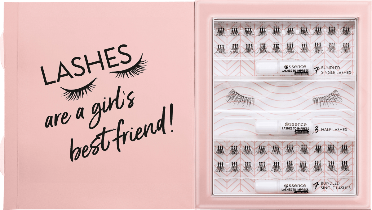 Künstliche Wimpern Set Lashes To Impress 01 Hey Pretty Lashes!, 1 St