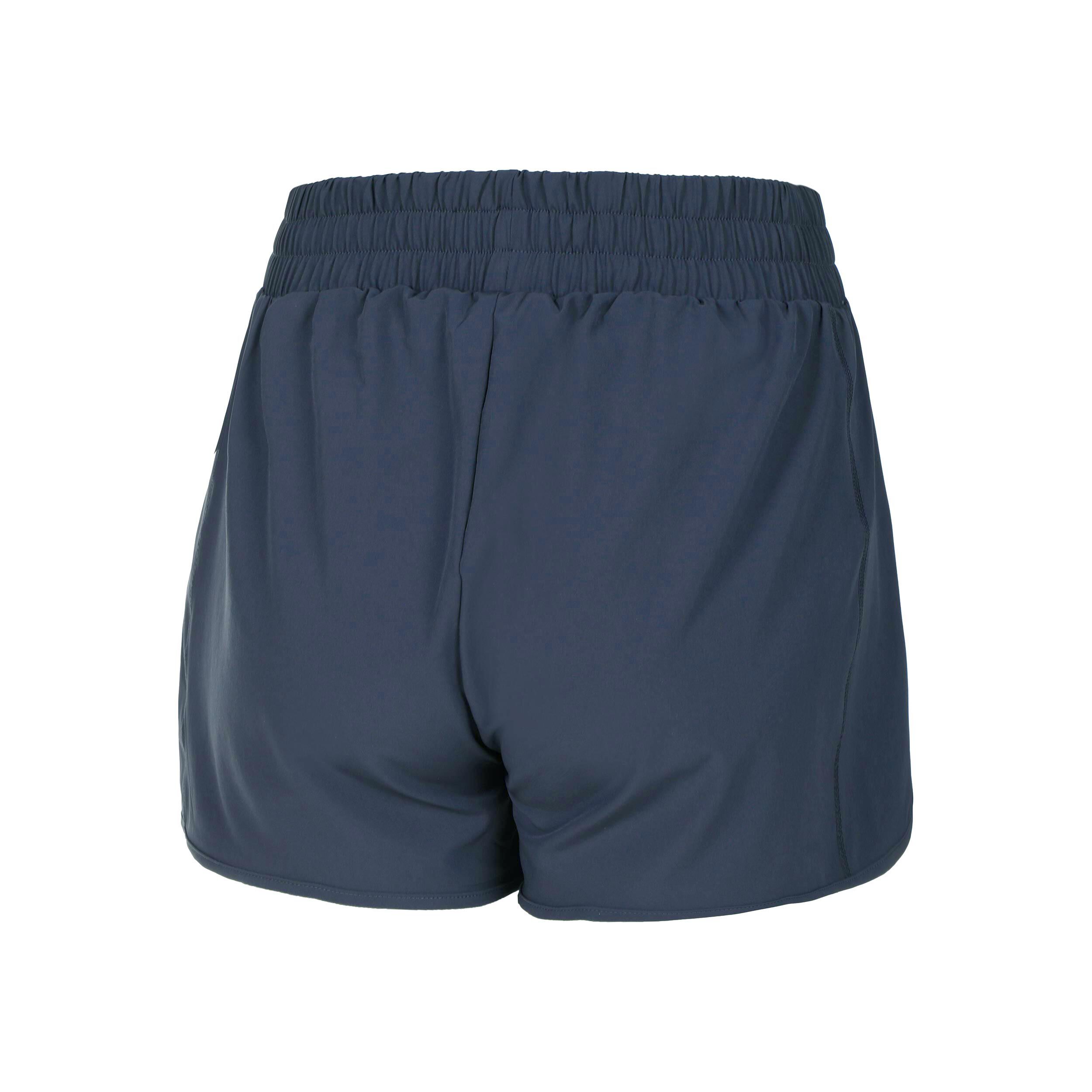 Borg Loose Shorts Damen - Blau