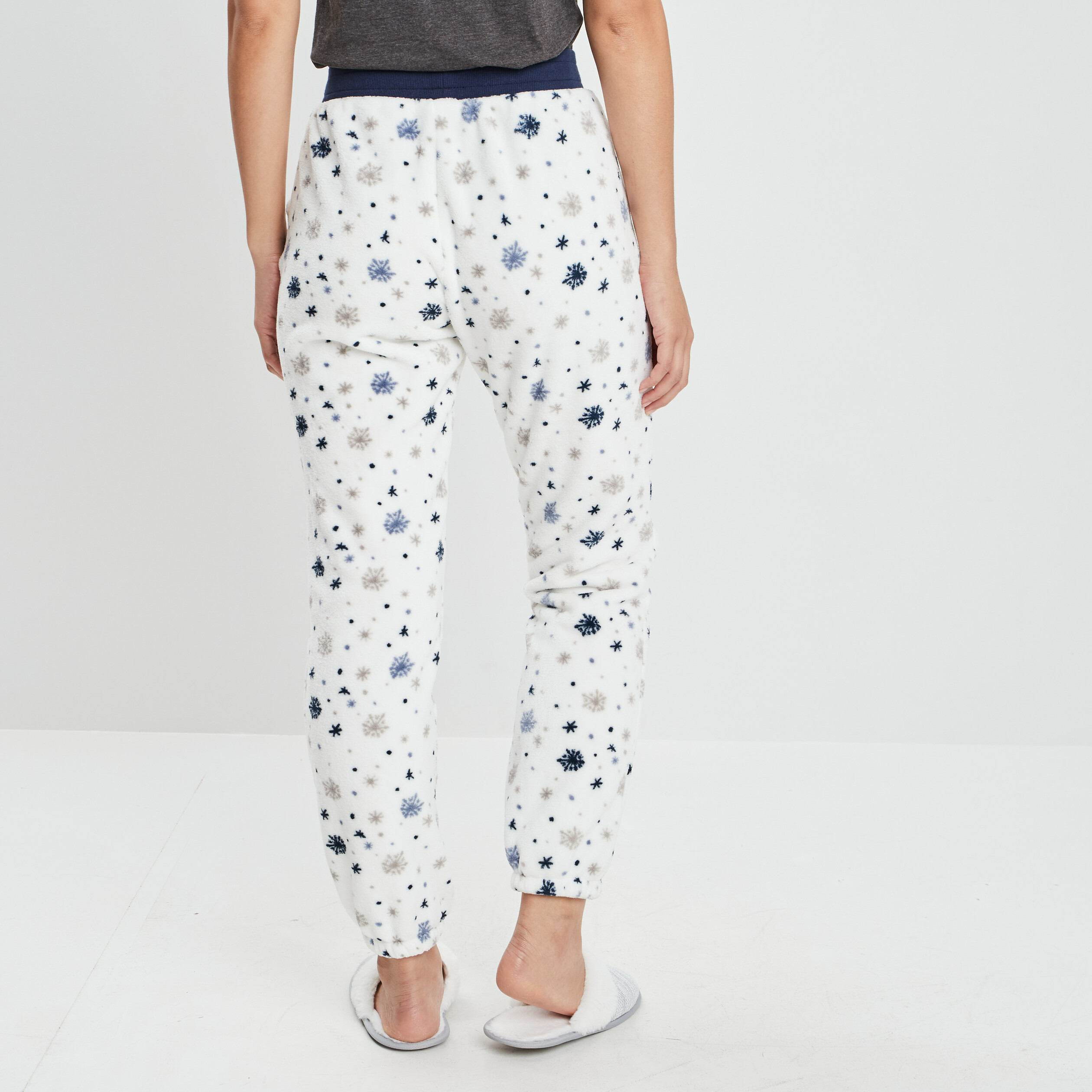Pantalon de pyjama ecru femme | La Halle