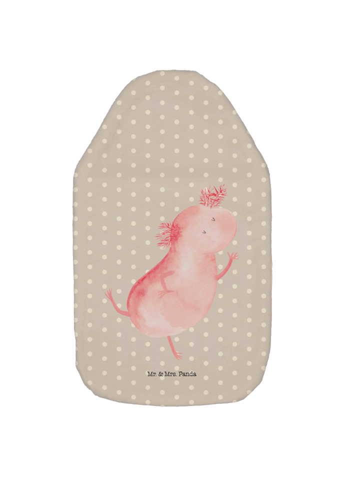 Mr. & Mrs. Panda Wärmflasche Axolotl Tanzen ohne Spruch in Grau Pastell günstig kaufen onesize