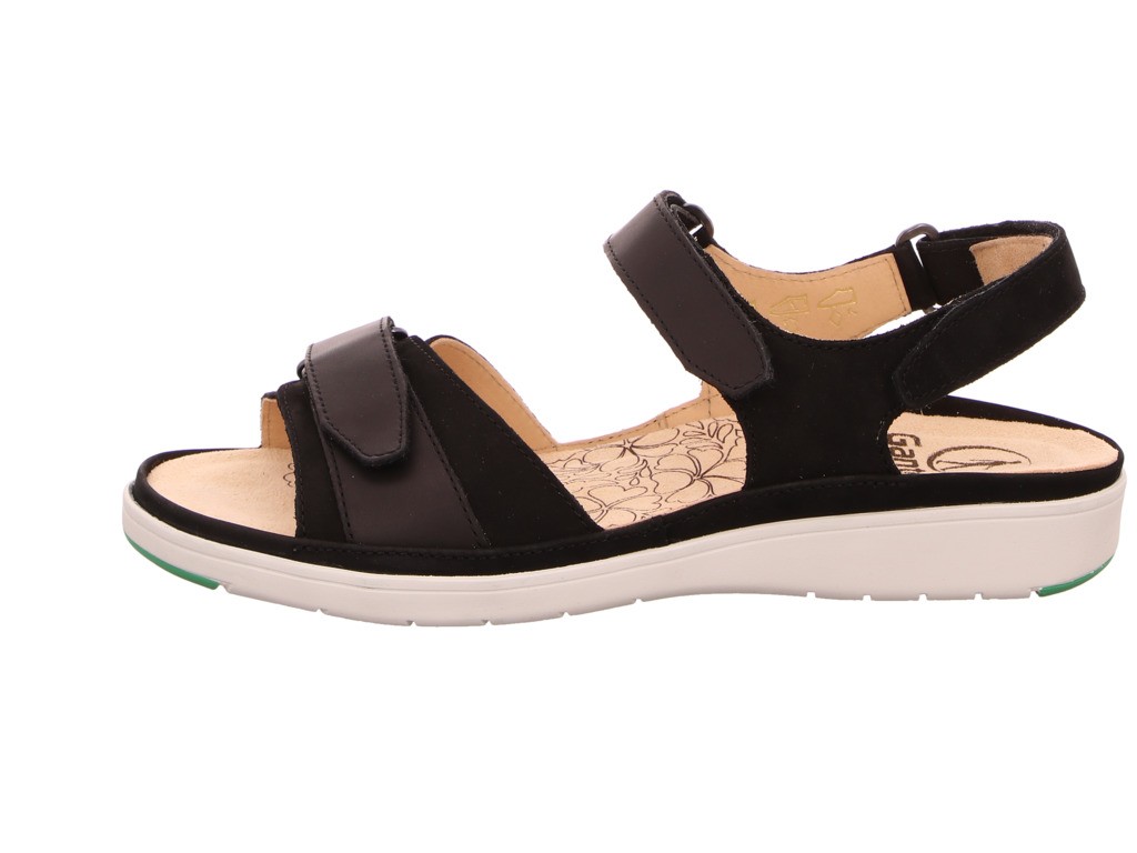GANTER Komfort Sandalen schwarz