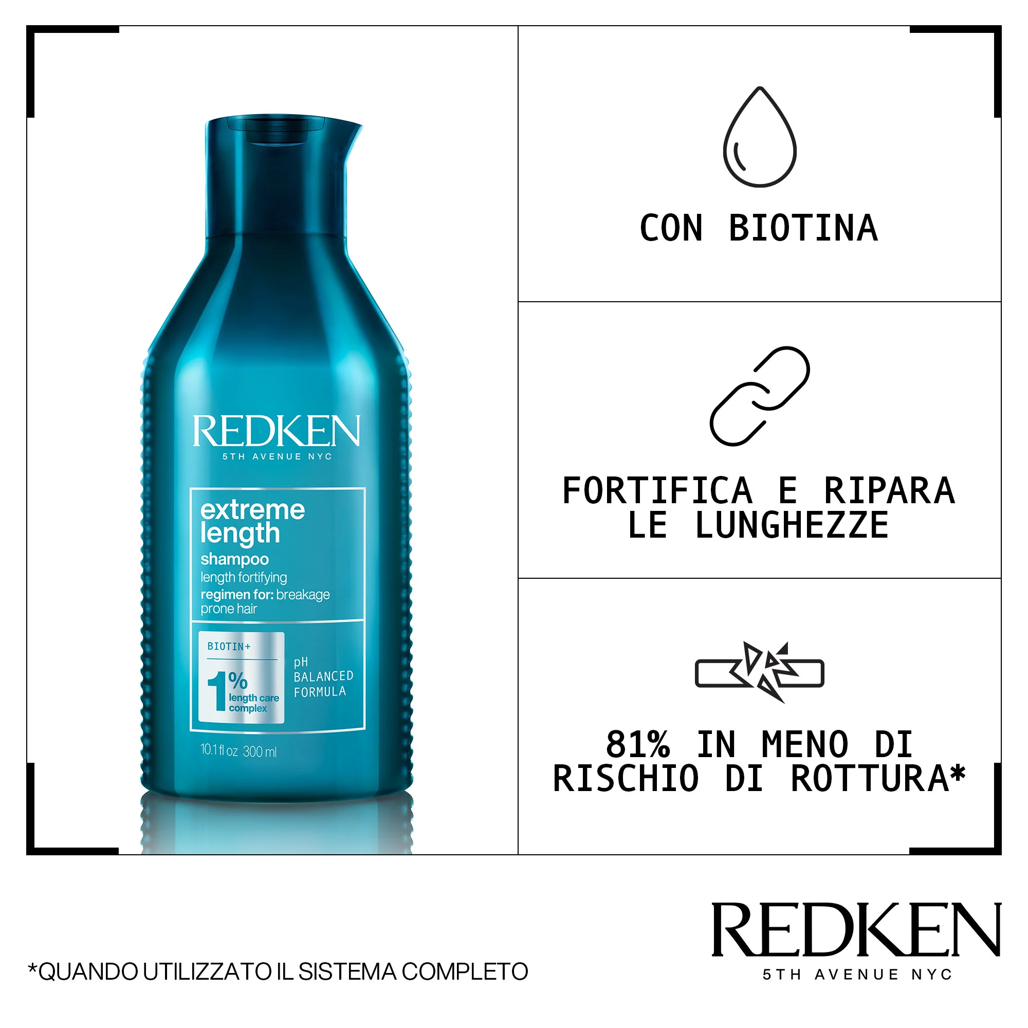 Extreme Length Shampoo - Styrkende sjampo