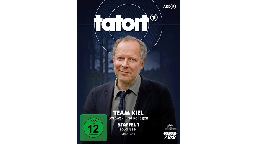 Tatort - Team Kiel (Borowski / Axel Milberg) - Staffel 1 (Folgen 1-14) (Fernsehjuwelen)  [7 DVDs]