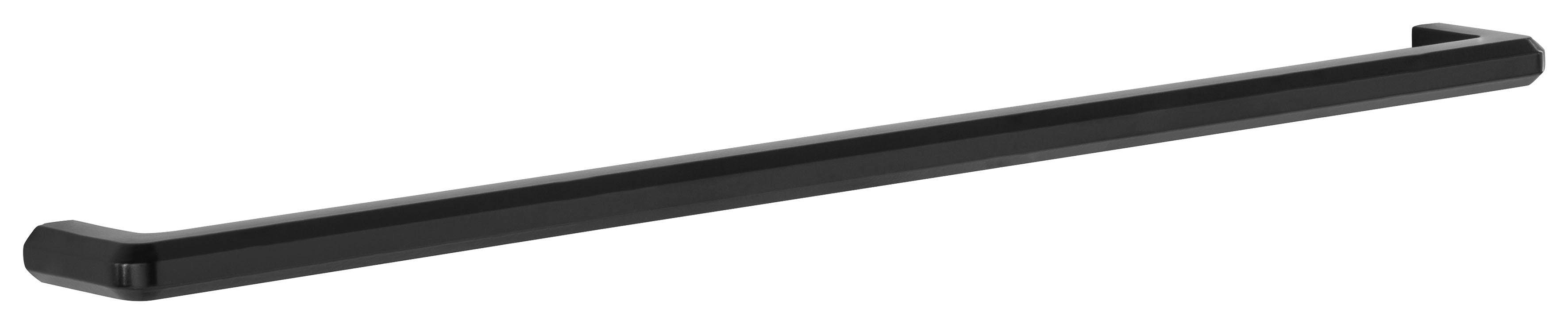 HELD MÖBEL Küchenzeile Tulsa, mit E-Geräten, Breite 380 cm, schwarze Metallgriffe, MDF Fronten