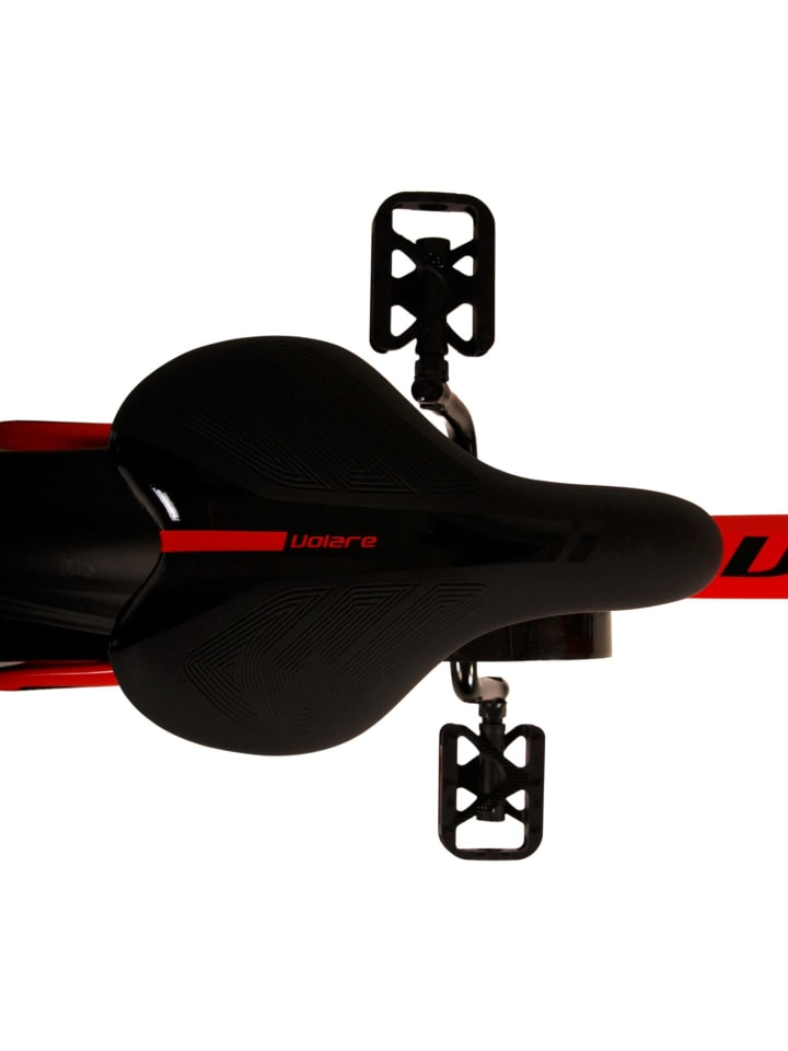 Volare Kinderfahrrad Rocky für Jungen 14 Zoll Kinderrad in Rot Fahrrad 4 Jahre günstig kaufen onesize