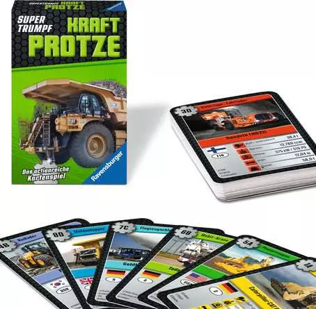 Kraftprotze - Kartenspiel ab 7 Jahren