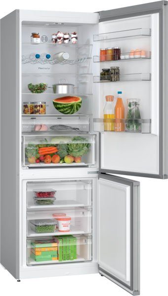 BOSCH Kühl-/Gefrierkombination KGN497LDF, 203 cm hoch, 70 cm breit