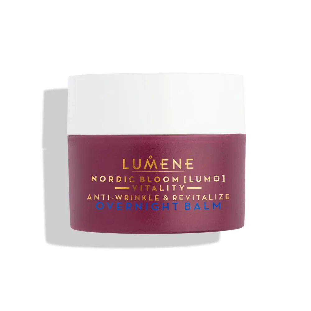 „Lumene Nordic Bloom“ – raukšles slopinantis ir gaivinantis naktinis balzamas 50 ml