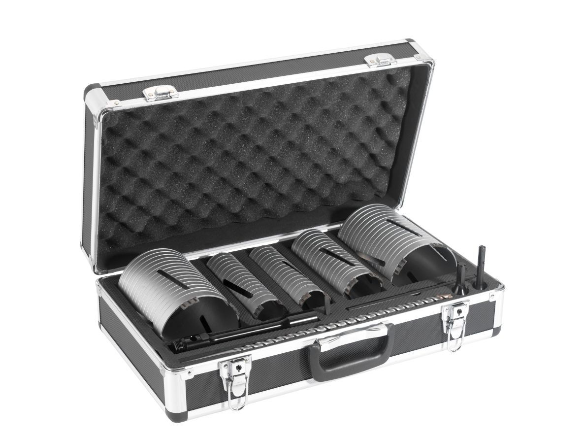Burghiu diamantat Duro 35520: set DPDC-KIT de 5 piese, inclusiv accesorii