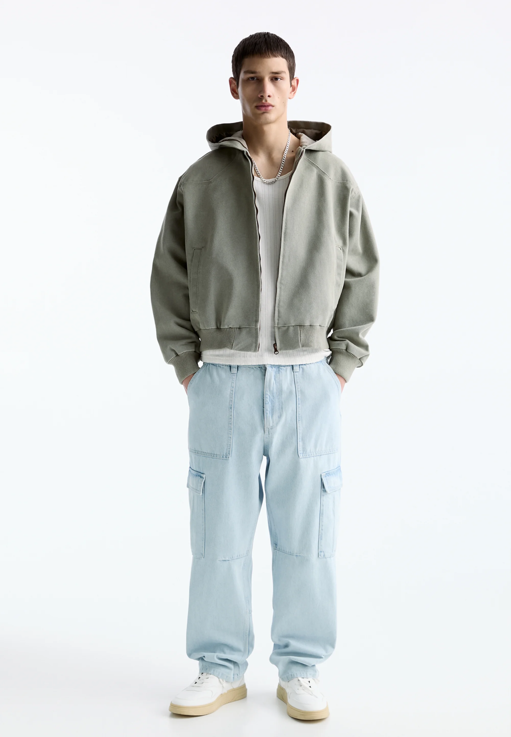 PULL&BEAR BAGGY - Vaqueros holgados