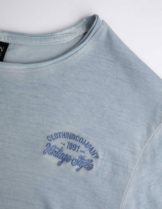 T-Shirt - Gerollte Abschlüsse