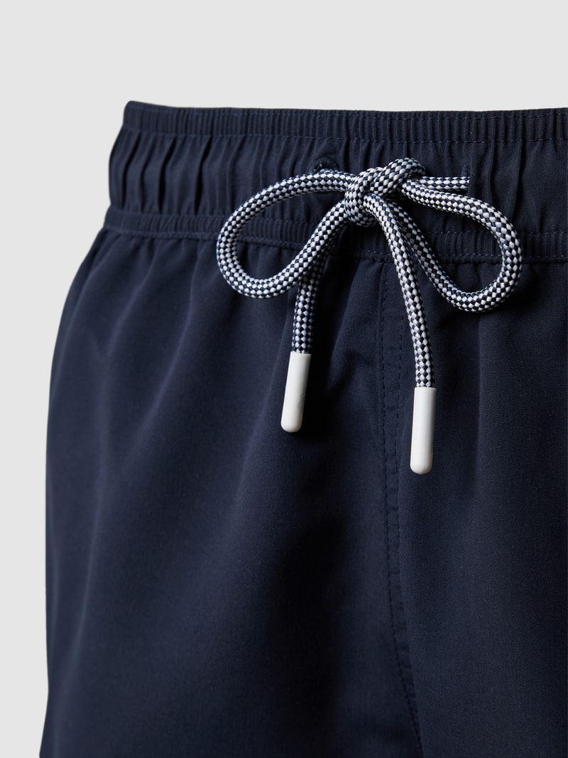 Badehose mit Tunnelzug Modell 'Basic' in marineblau