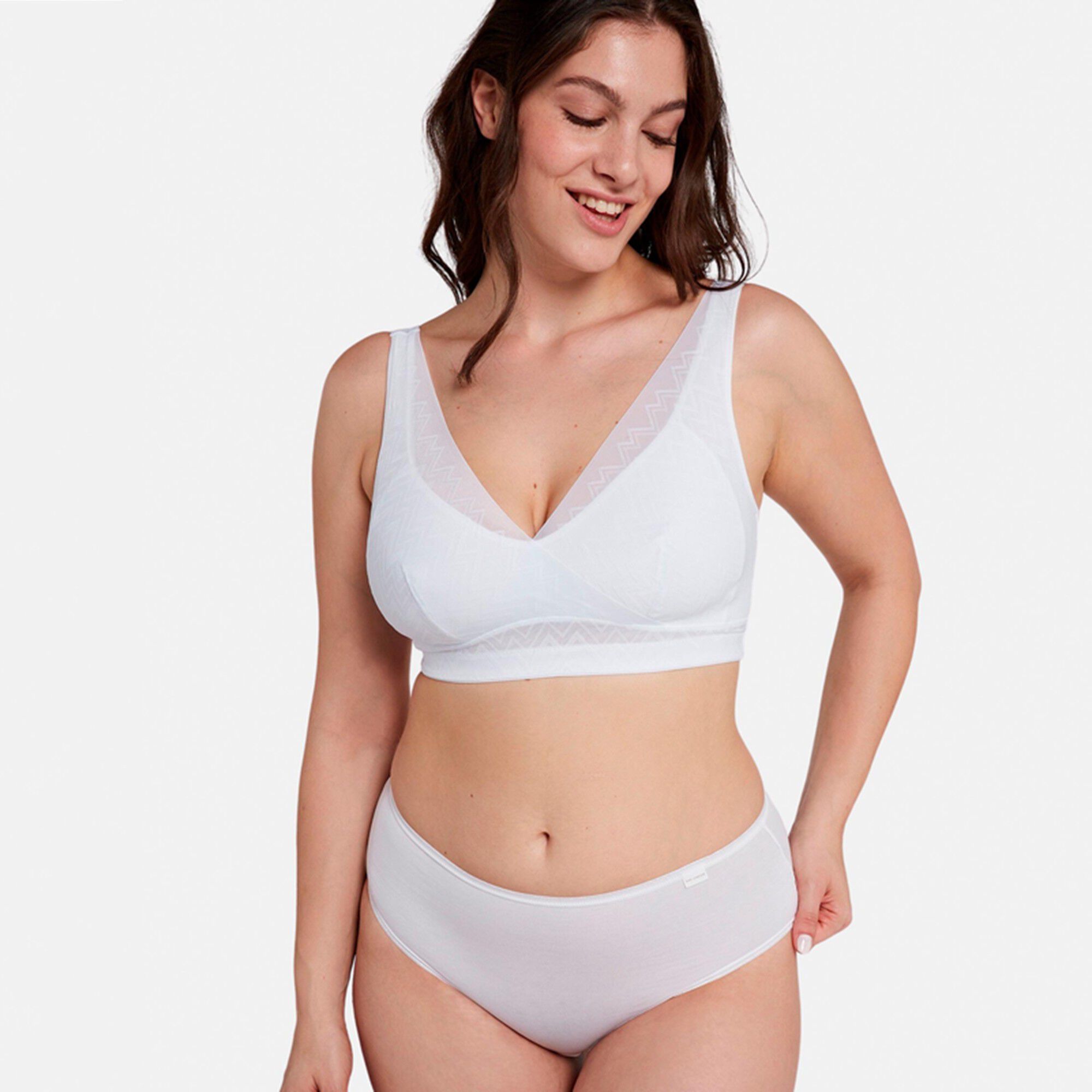 Soutien-gorge coton confort forme brassière Rêveuse