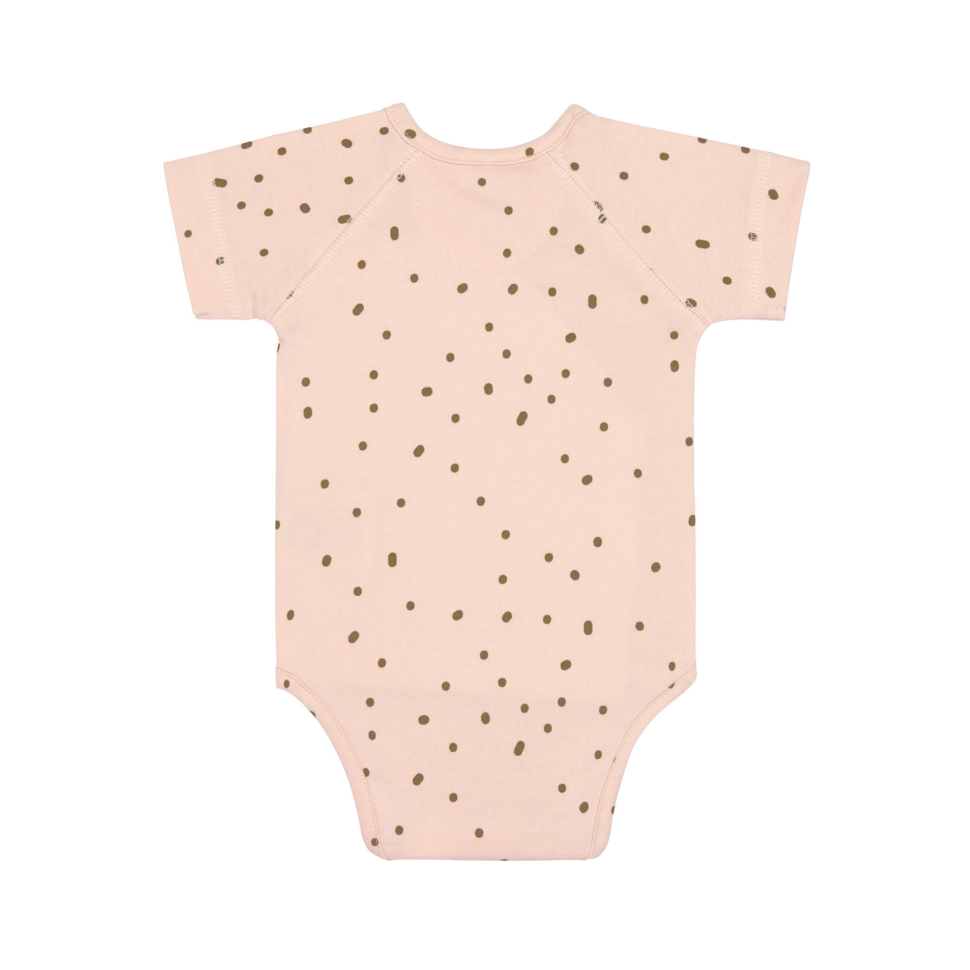 Baby Wickelbody kurzarm - Bio Baumwolle, Rosa