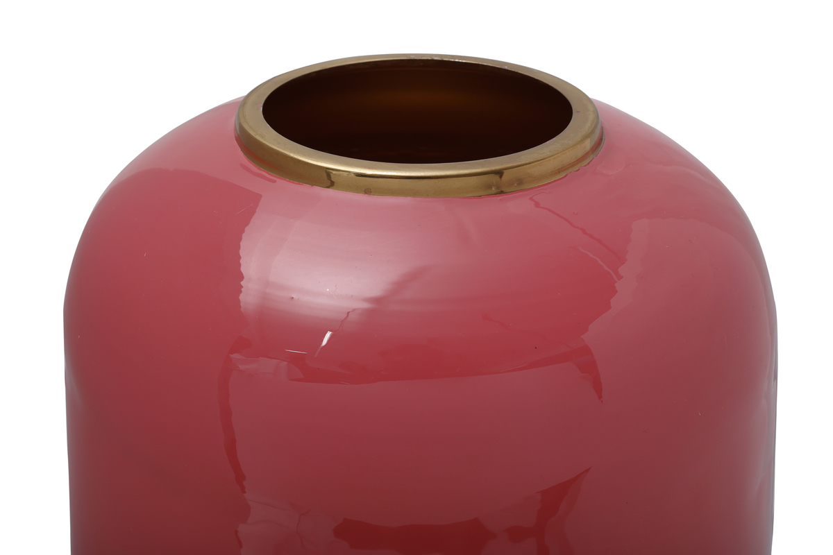Kayoom Bodenvase Art Deco 195 Koralle / Gold