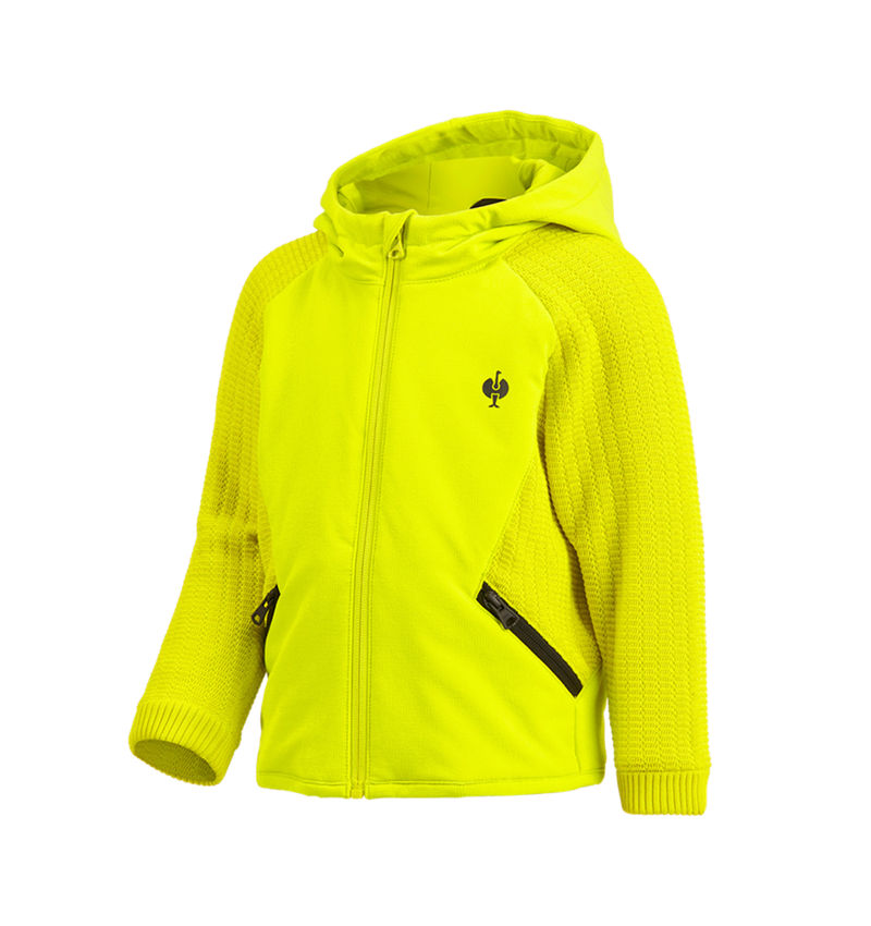 Hybrid Kapuzenstrickjacke e.s.trail, Kinder