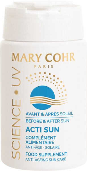 Mary Cohr Sonnenpflege Acti Sun Nahrungsergänzungsmittel