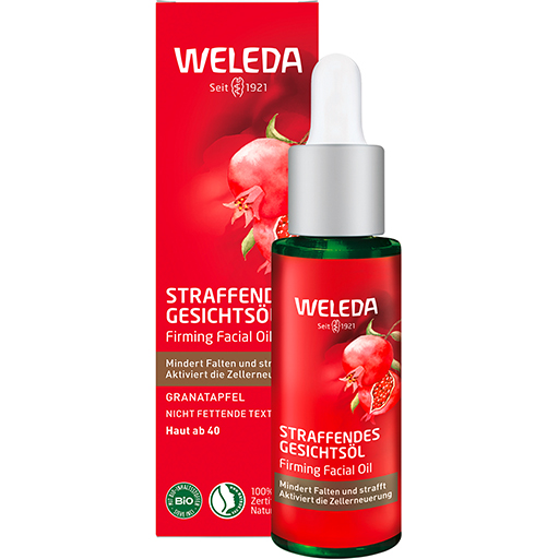 WELEDA straffendes Gesichtsöl Granatapfel  30 ml  Öl
