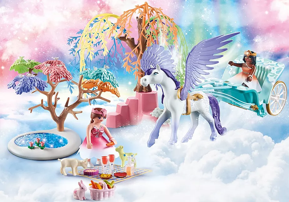 Picknick mit Pegasuskutsche