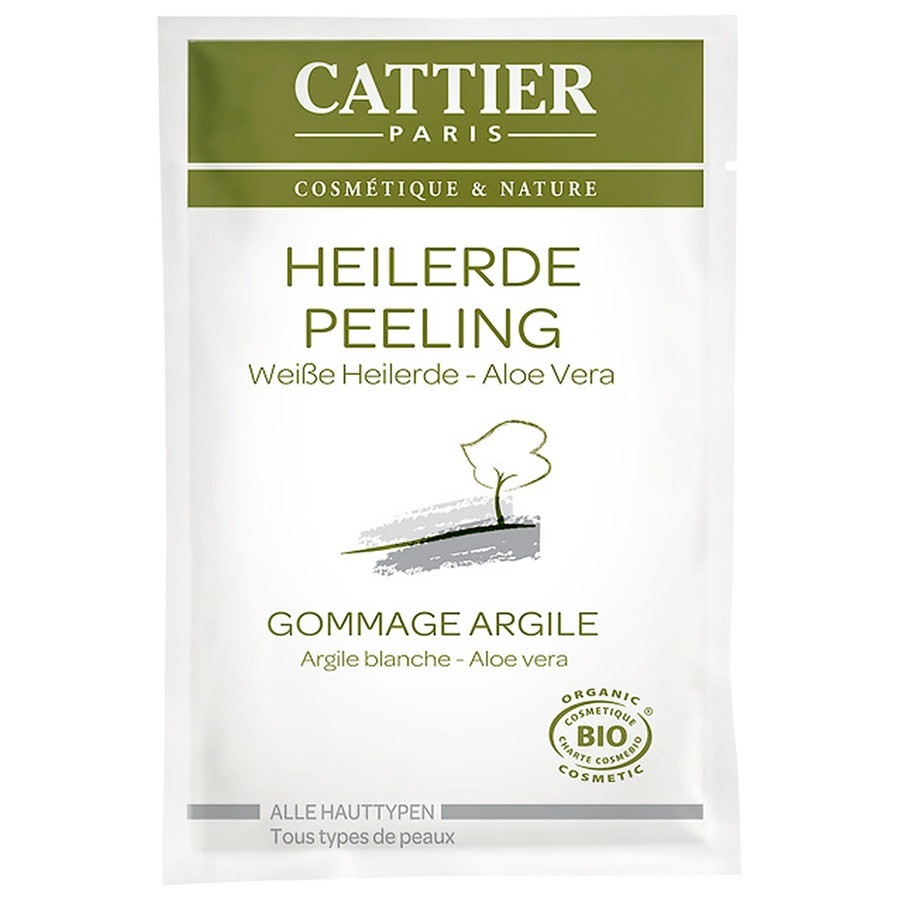 Weiße Heilerde Peeling für alle Hauttypen