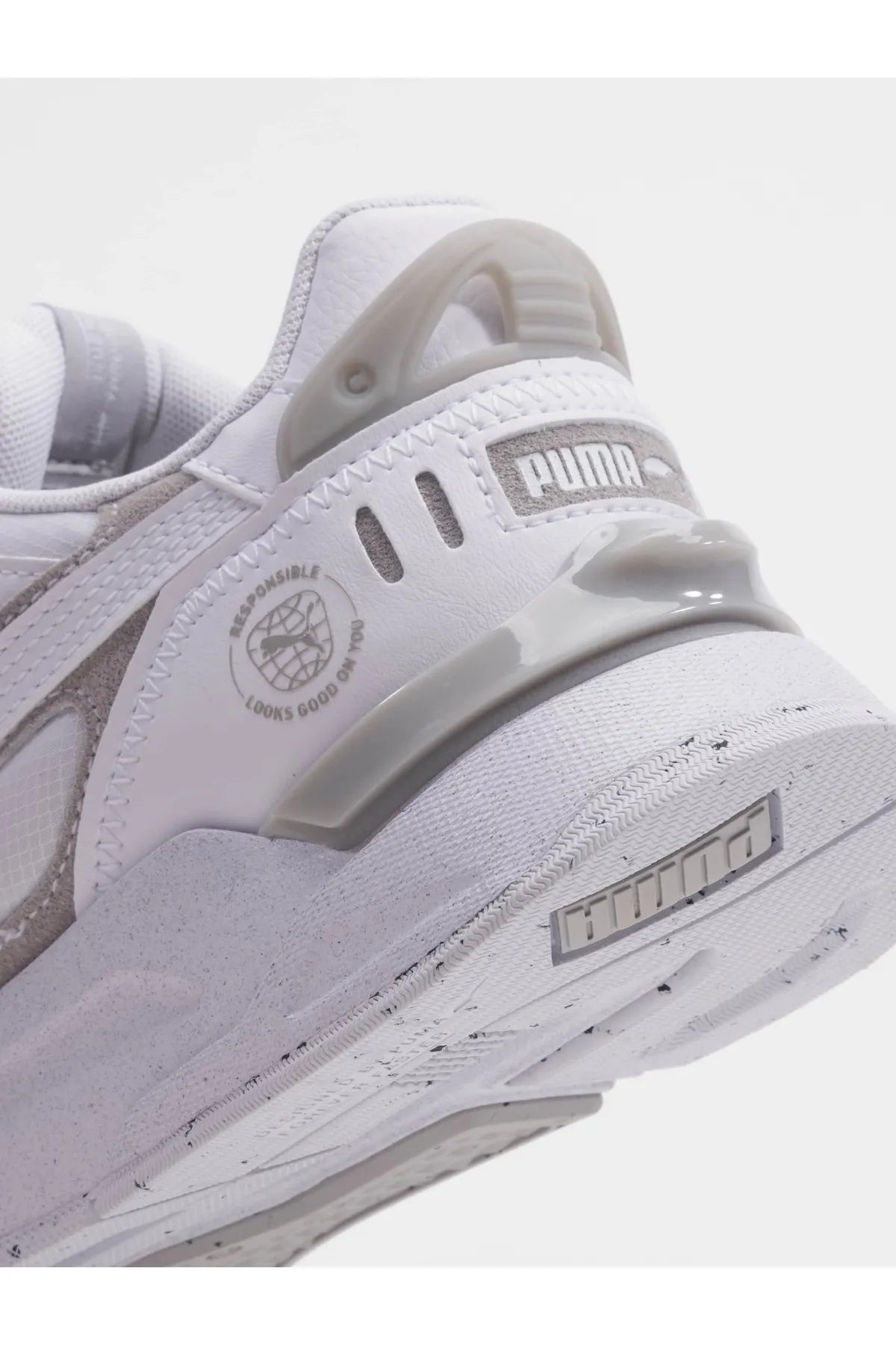 Puma  Sneaker - Weiß - Flacher Absatz