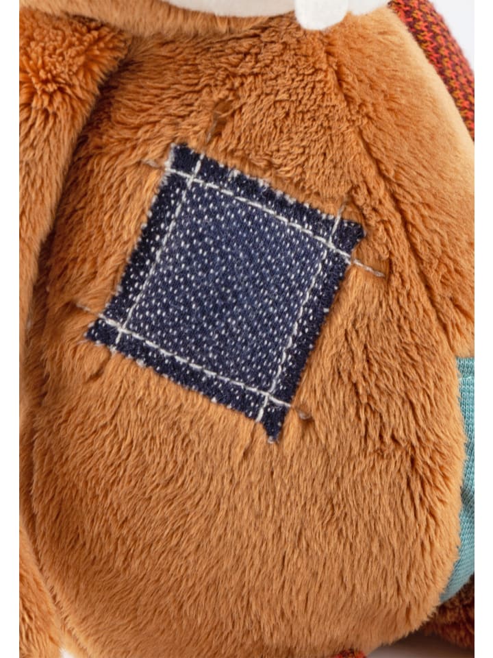 Sigikid Kuscheltier Biber Patchwork Sweety in braun/blau günstig kaufen onesize