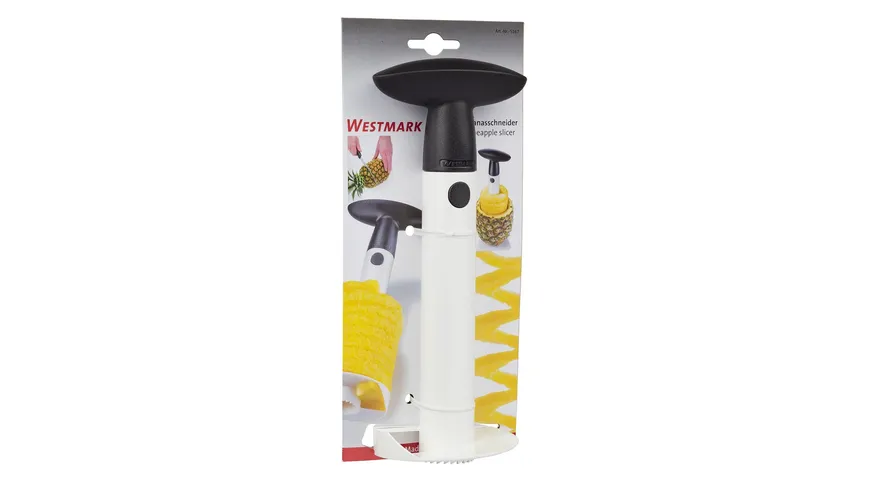 WESTMARK Ananasschneider weiß/schwarz