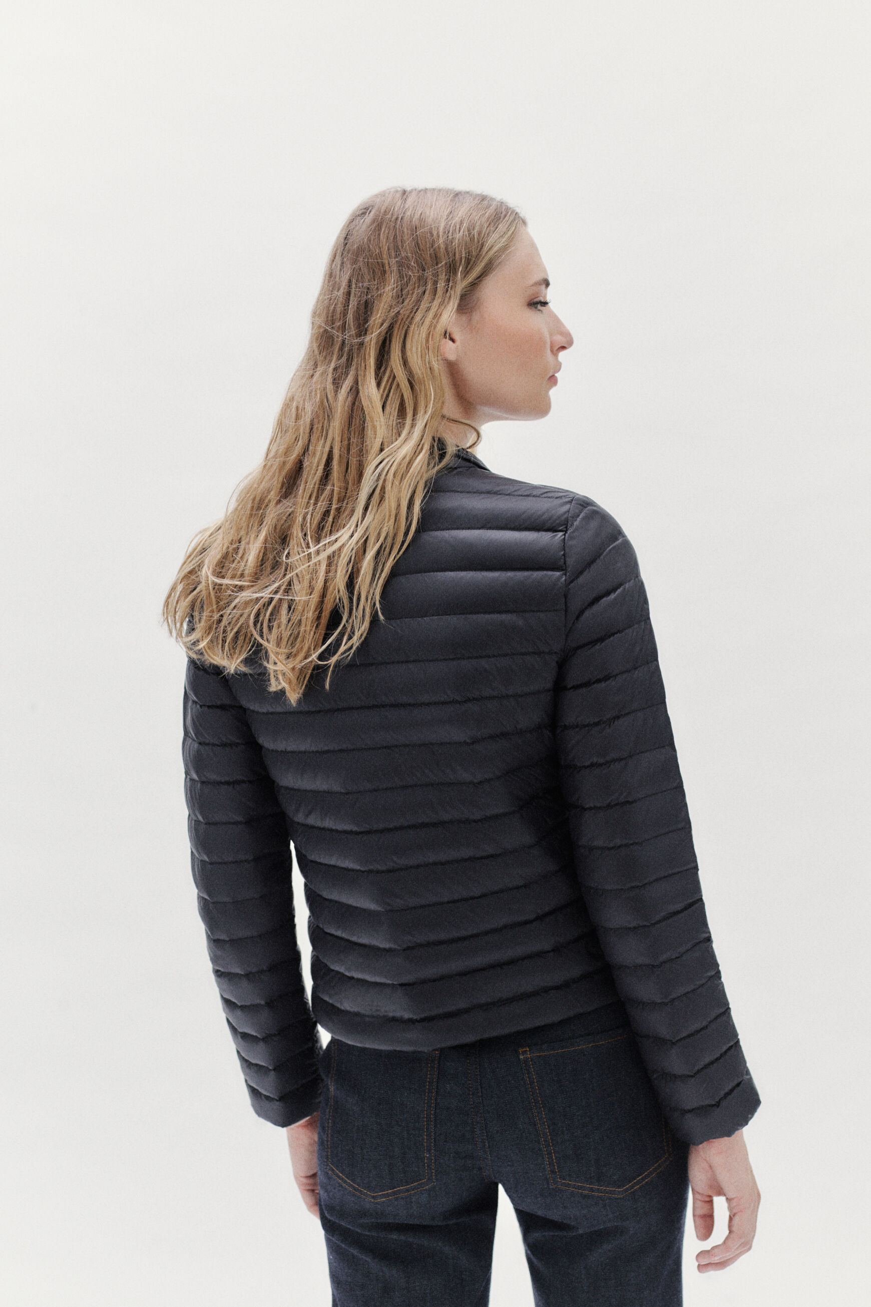 Doudoune camelia noir femme