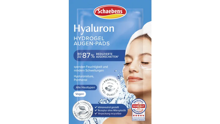 Schaebens Augenpads Hyaluron Hydrogel