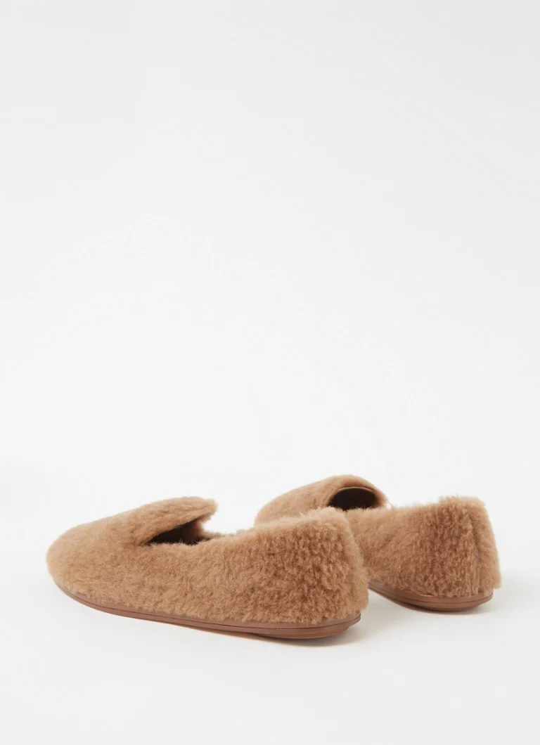 MaxMara  Feliac loafer in kamelenwolblend