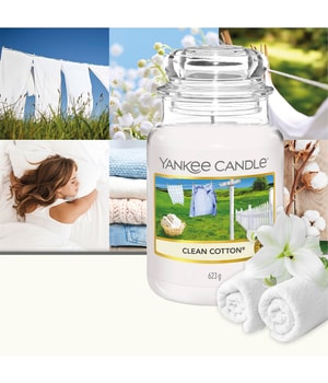 Yankee Candle Clean Cotton Housewarmer Duftkerze-0.623 kg