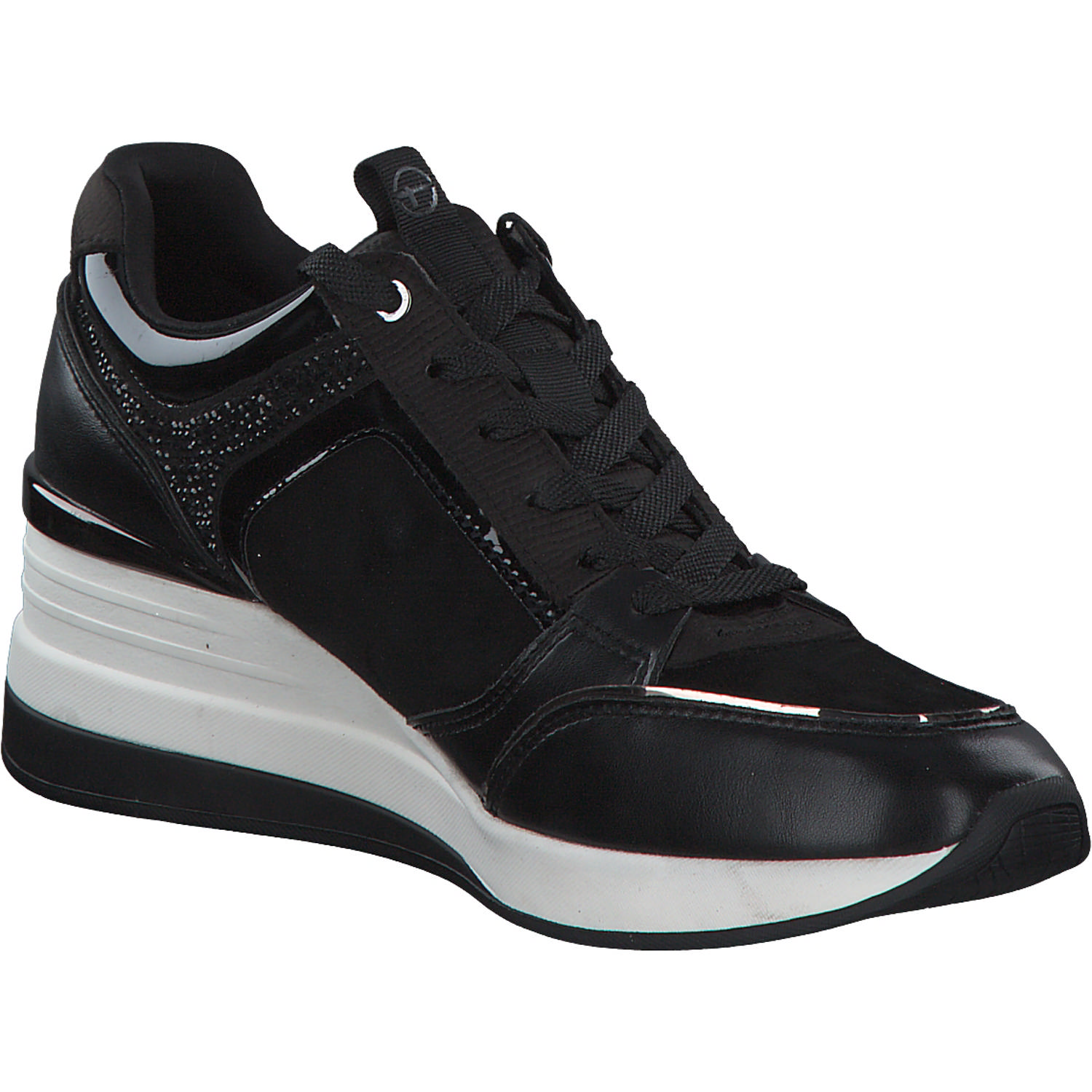 Tamaris 23703, Sneakers Low, Damen, Schwarz