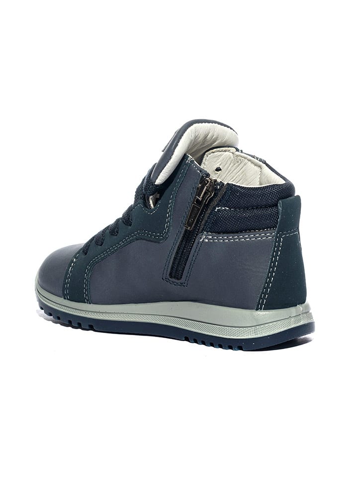 Primigi Leder-Sneakers in Dunkelblau günstig kaufen
