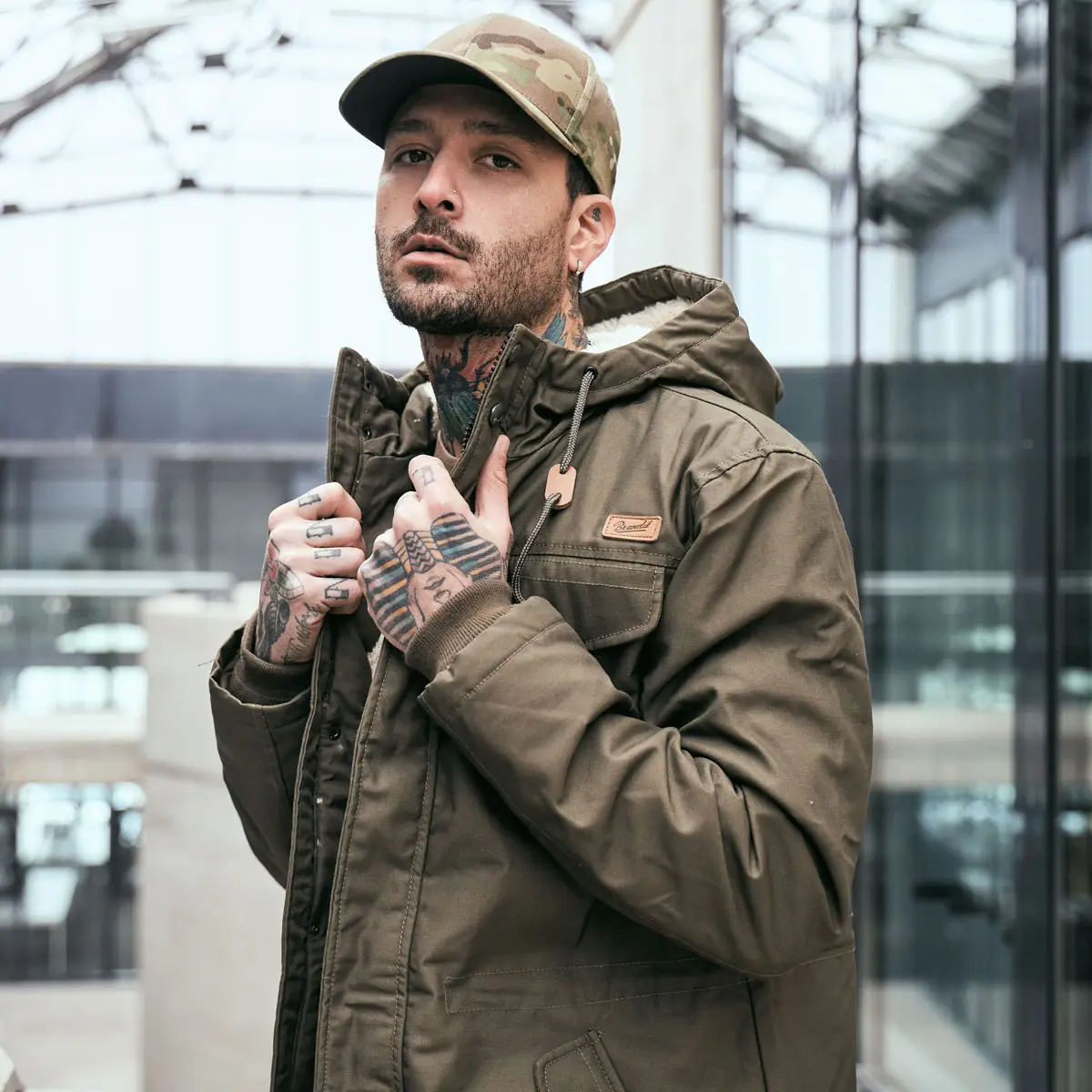 Brandit Marsh Lake Parka oliv