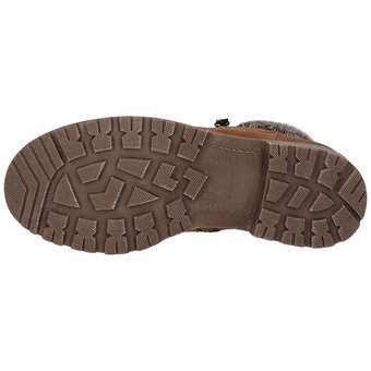 Puccetti Schnür Boots in braun