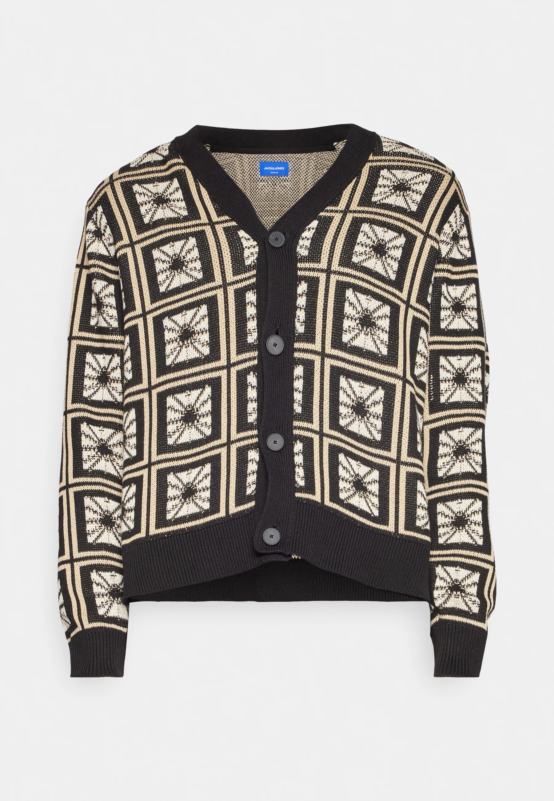 Jack & Jones CÁRDIGAN JACQUARD JORSQUARE - Cárdigan