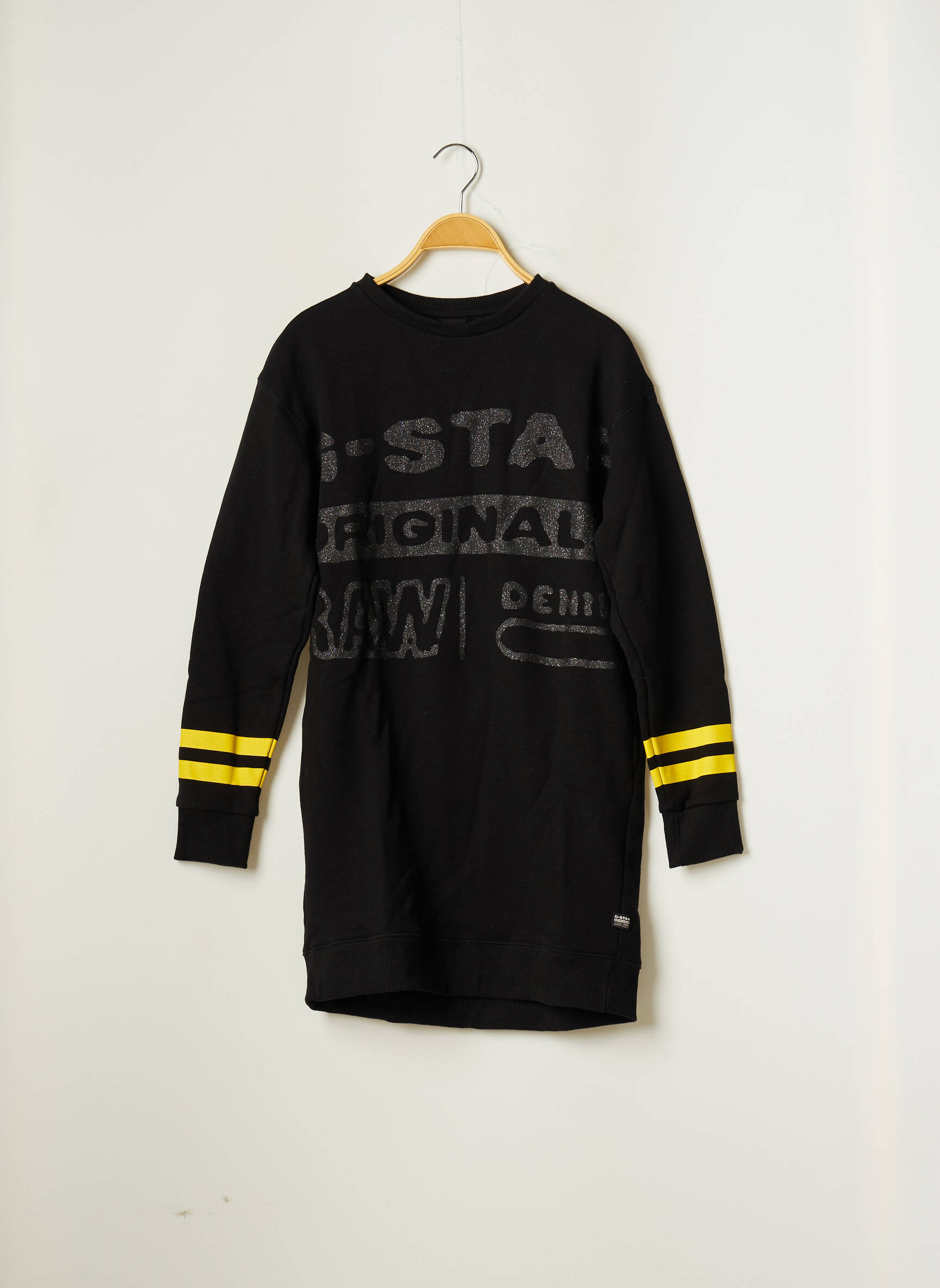 G Star Robes Mi Longues Fille couleur noir