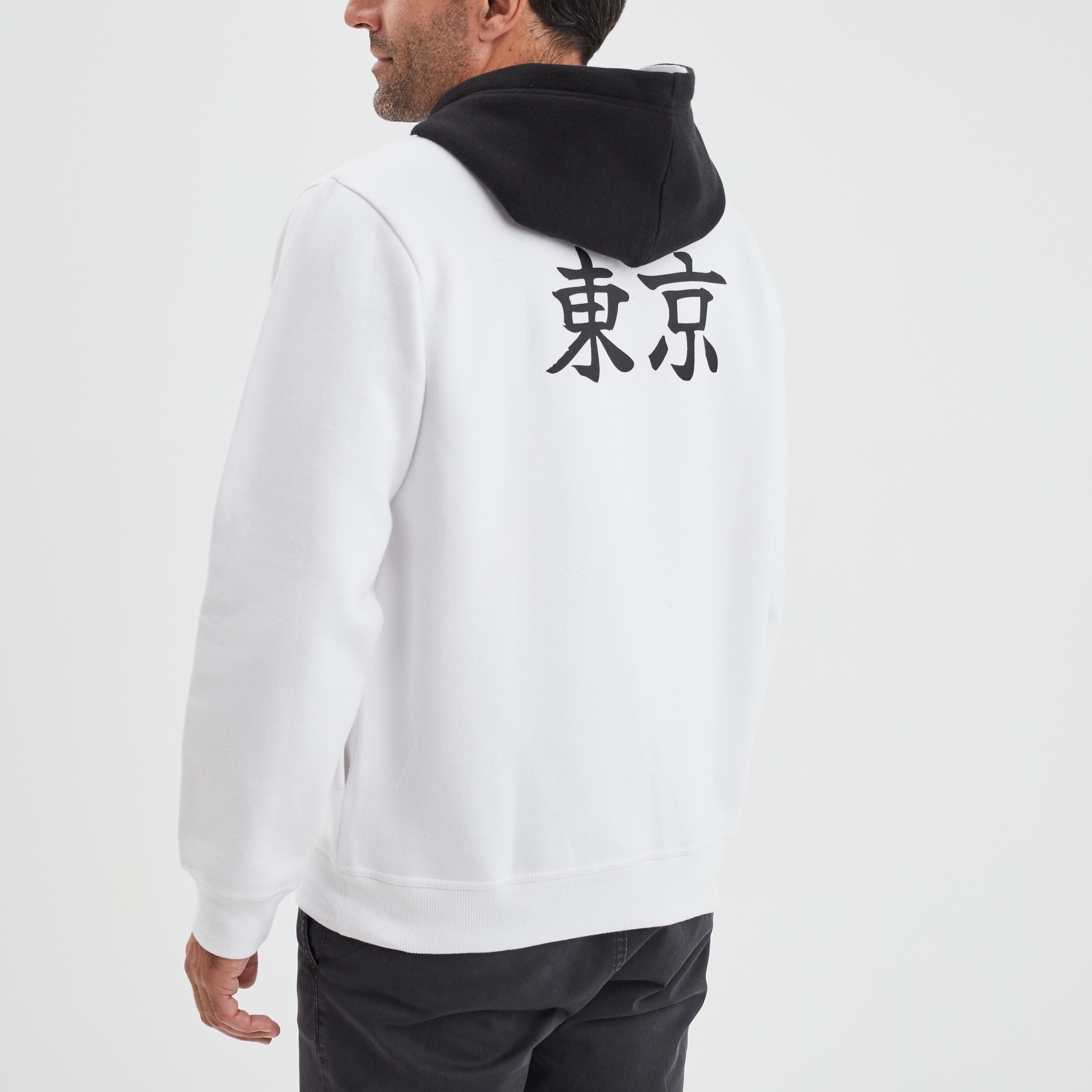 Sweat à capuche hoodie Tokyo Revengers blanc homme | La Halle