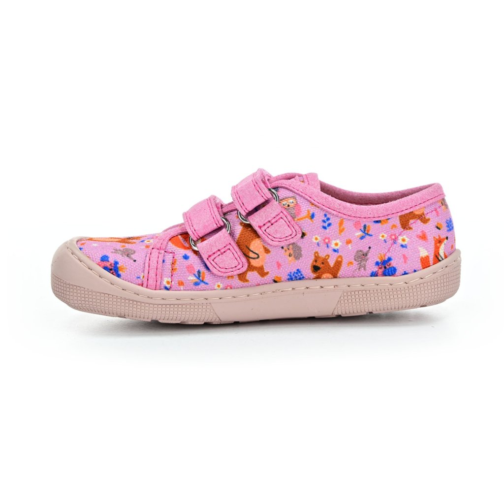 Koel4kids Dud Textile Bear Pink 07M035.50B-610 Barfußsneakers