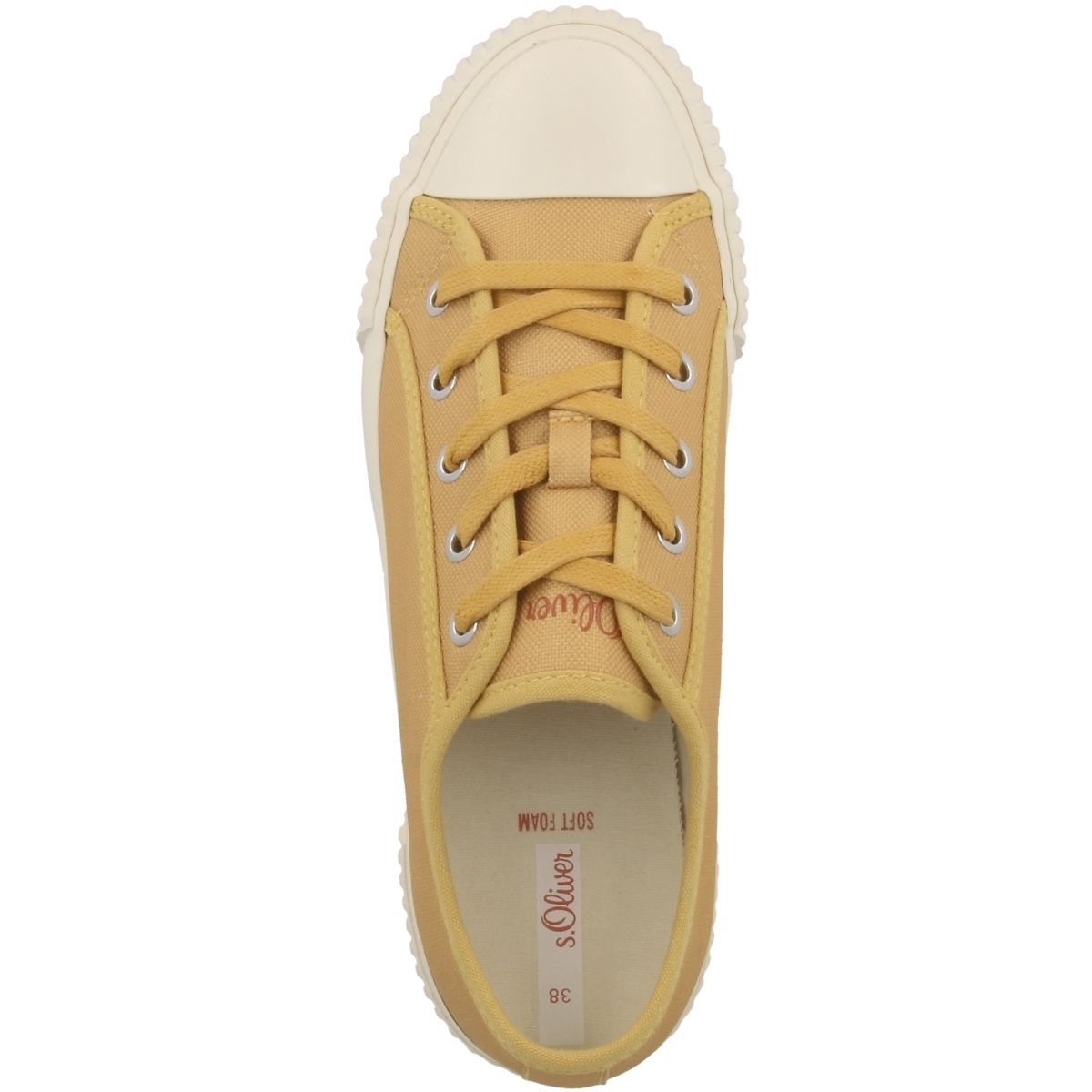 s.Oliver 5-23620-26 Sneaker Low gelb