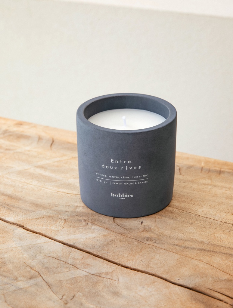 Bougie - Bleu Ardoise
