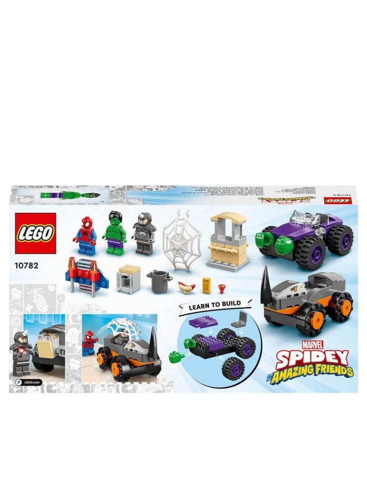 LEGO LEGO® 4  10782 Hulks und Rhinos Truck-Duell in Mehrfarbig ab 4 Jahre günstig kaufen onesize