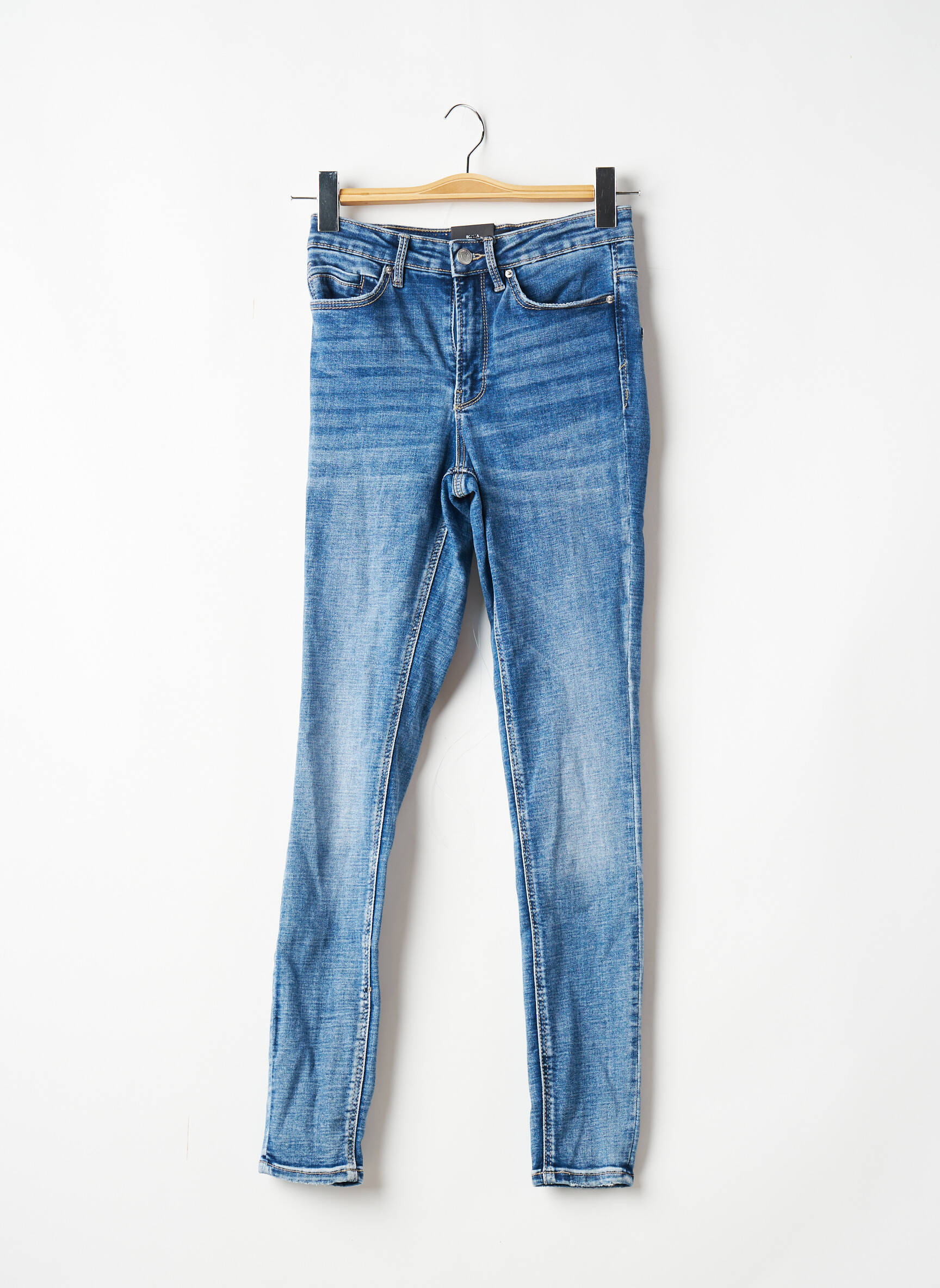 Vero Moda Jeans Skinny Femme couleur bleu