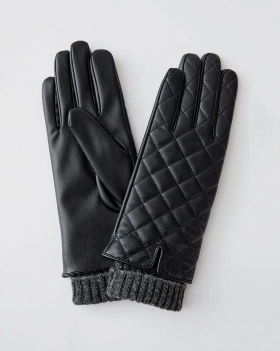 Gants bi matière tactiles