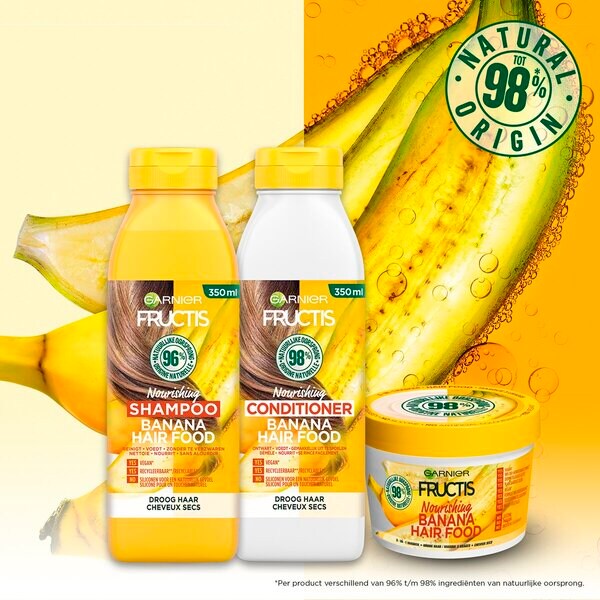 Garnier Fructis Nourishing Banana hajápoló sampon 350ml