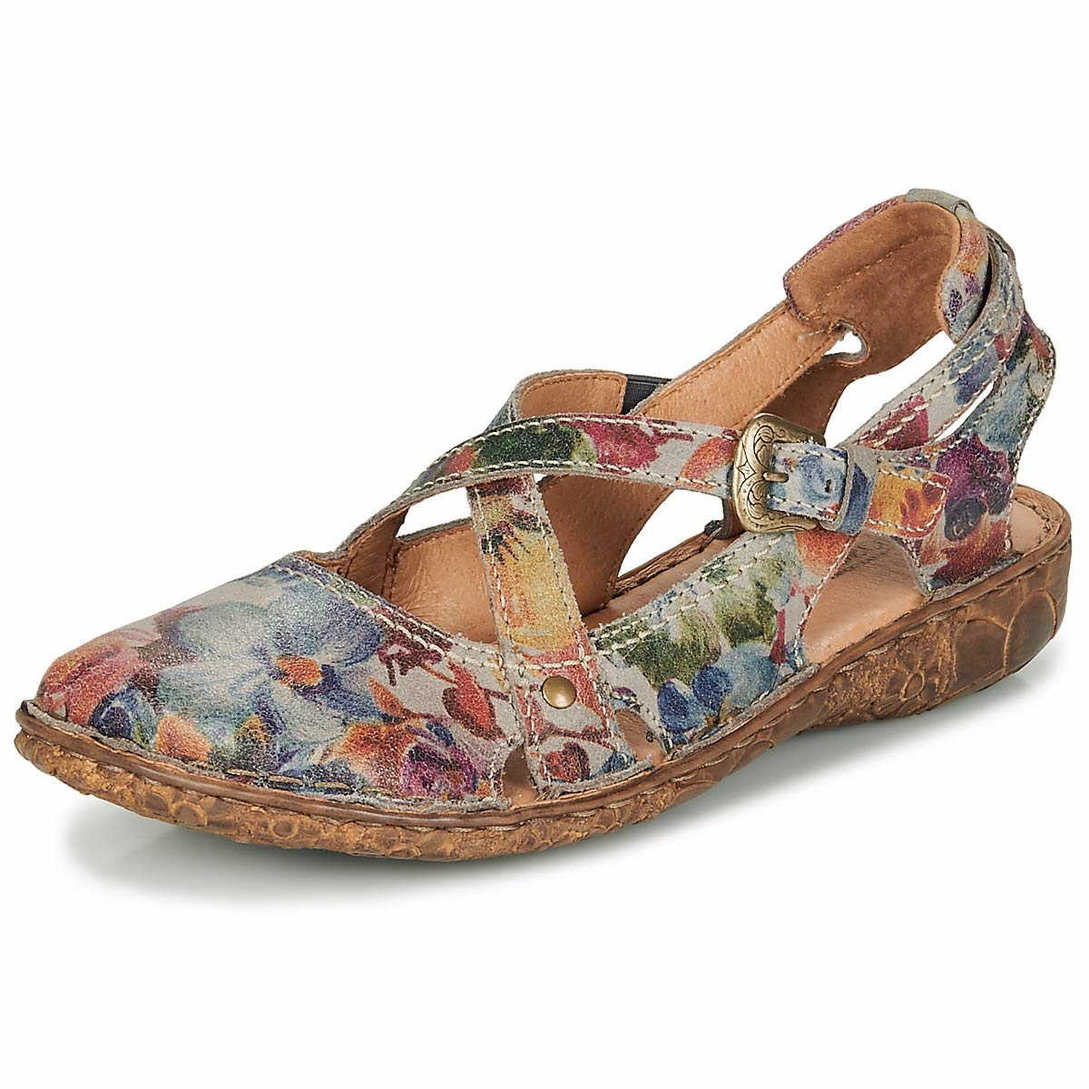JOSEF SEIBEL Klassische Sandalen grau